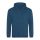 Just Hoods AWJH001 College pamut kapucnis pulóver - Deep Sea Blue  