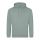 Just Hoods AWJH001 College pamut kapucnis pulóver - Dusty Green  