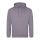 Just Hoods AWJH001 College pamut kapucnis pulóver - Dusty Lilac  
