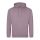 Just Hoods AWJH001 College pamut kapucnis pulóver - Dusty Purple  