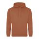 Just Hoods AWJH001 College pamut kapucnis pulóver - Ginger Biscuit  