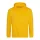 Just Hoods AWJH001 College pamut kapucnis pulóver - Gold  