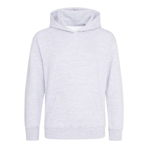 Just Hoods AWJH001J gyerek pamut kapucnis pulóver - Ash