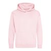 Just Hoods AWJH001J gyerek pamut kapucnis pulóver - Baby Pink