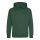 Just Hoods AWJH001J gyerek pamut kapucnis pulóver - Bottle Green