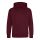 Just Hoods AWJH001J gyerek pamut kapucnis pulóver - Burgundy