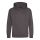 Just Hoods AWJH001J gyerek pamut kapucnis pulóver - Charcoal