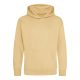 Just Hoods AWJH001J gyerek pamut kapucnis pulóver - Desert Sand