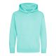 Just Hoods AWJH001J gyerek pamut kapucnis pulóver - Peppermint