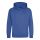 Just Hoods AWJH001J gyerek pamut kapucnis pulóver - Royal Blue