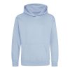 Just Hoods AWJH001J gyerek pamut kapucnis pulóver - Sky Blue