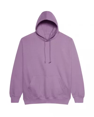 Just Hoods AWJH001 College pamut kapucnis pulóver - Lavender  