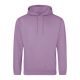 Just Hoods AWJH001 College pamut kapucnis pulóver - Lavender  