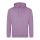 Just Hoods AWJH001 College pamut kapucnis pulóver - Lavender  