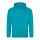 Just Hoods AWJH001 College pamut kapucnis pulóver - Lagoon Blue  