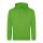 Just Hoods AWJH001 College pamut kapucnis pulóver - Lime Green  