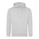 Just Hoods AWJH001 College pamut kapucnis pulóver - Moondust Grey  