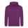Just Hoods AWJH001 College pamut kapucnis pulóver - Magenta Magic  