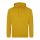 Just Hoods AWJH001 College pamut kapucnis pulóver - Mustard  