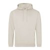 Just Hoods AWJH001 College pamut kapucnis pulóver - Natural Stone  