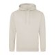Just Hoods AWJH001 College pamut kapucnis pulóver - Natural Stone  