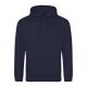 Just Hoods AWJH001 College pamut kapucnis pulóver - Oxford Navy  