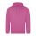 Just Hoods AWJH001 College pamut kapucnis pulóver - Pinky Purple  