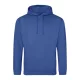 Just Hoods AWJH001 College pamut kapucnis pulóver - Royal Blue  