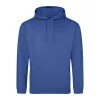 Just Hoods AWJH001 College pamut kapucnis pulóver - Royal Blue  