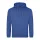 Just Hoods AWJH001 College pamut kapucnis pulóver - Royal Blue  