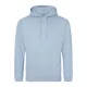 Just Hoods AWJH001 College pamut kapucnis pulóver - Sky Blue  