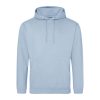 Just Hoods AWJH001 College pamut kapucnis pulóver - Sky Blue  
