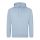 Just Hoods AWJH001 College pamut kapucnis pulóver - Sky Blue  