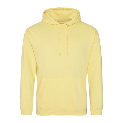 Just Hoods AWJH001 College pamut kapucnis pulóver - Sherbet Lemon  