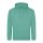 Just Hoods AWJH001 College pamut kapucnis pulóver - Spring Green  