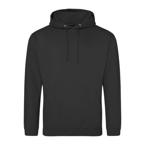 Just Hoods AWJH001 College pamut kapucnis pulóver - Storm Grey  