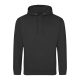 Just Hoods AWJH001 College pamut kapucnis pulóver - Storm Grey  