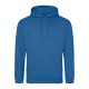 Just Hoods AWJH001 College pamut kapucnis pulóver - Tropical Blue  