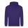 Just Hoods AWJH001 College pamut kapucnis pulóver - Ultra Violet  