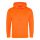 Just Hoods AWJH004 Electric kapucnis pulóver - Electric Orange
