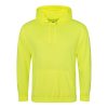 Just Hoods AWJH004 Electric kapucnis pulóver - Electric Yellow