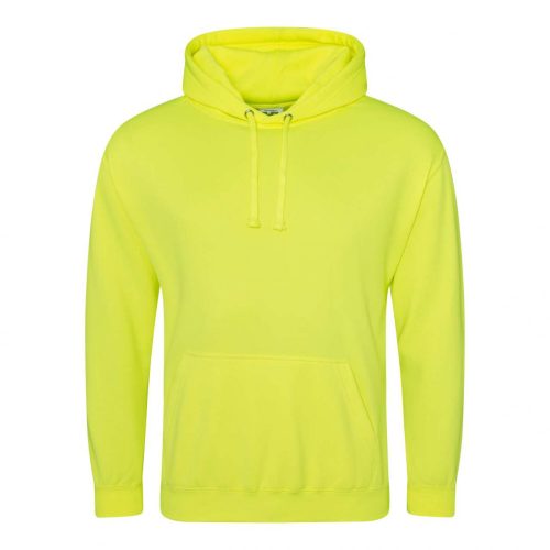 Just Hoods AWJH004 Electric kapucnis pulóver - Electric Yellow