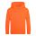 Just Hoods AWJH004J Electric gyerek kapucnis pulóver - Electric Orange