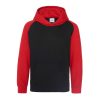 Just Hoods AWJH009J KIDS BASEBALL HOODIE 3/4