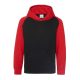 Just Hoods AWJH009J KIDS BASEBALL HOODIE 5/6