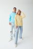 Just Hoods AWJH017 Surf pamut kapucnis pulóver - Surf Blue