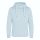 Just Hoods AWJH021 pamut keresztpántos nyakú kapucnis pulóver - Sky Blue