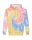 Just Hoods AWJH022 TIE-DYE HOODIE L