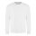 Just Hoods AWJH030 Awdis uniszex pamut környakú pulóver - Arctic White