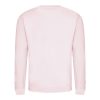 Just Hoods AWJH030 Awdis uniszex pamut környakú pulóver - Baby Pink
